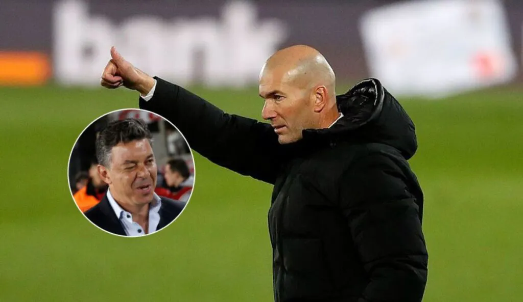 El elogio de Zidane a Gallardo por llegar al Olympique