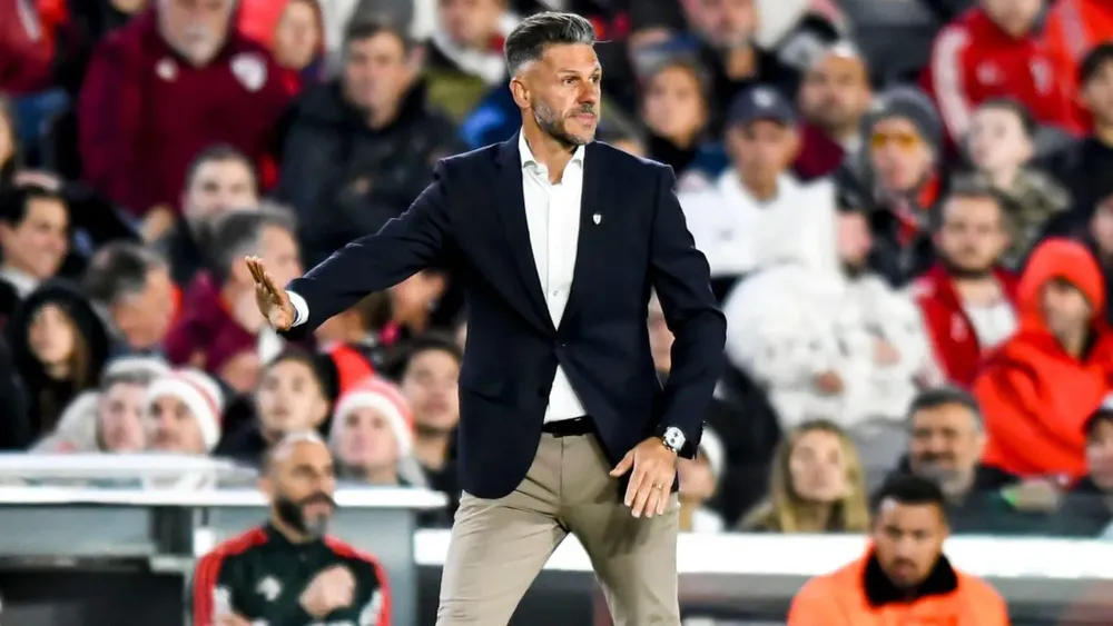 Martín Demichelis DT River Huracán Monumental (Foto: Getty Images)