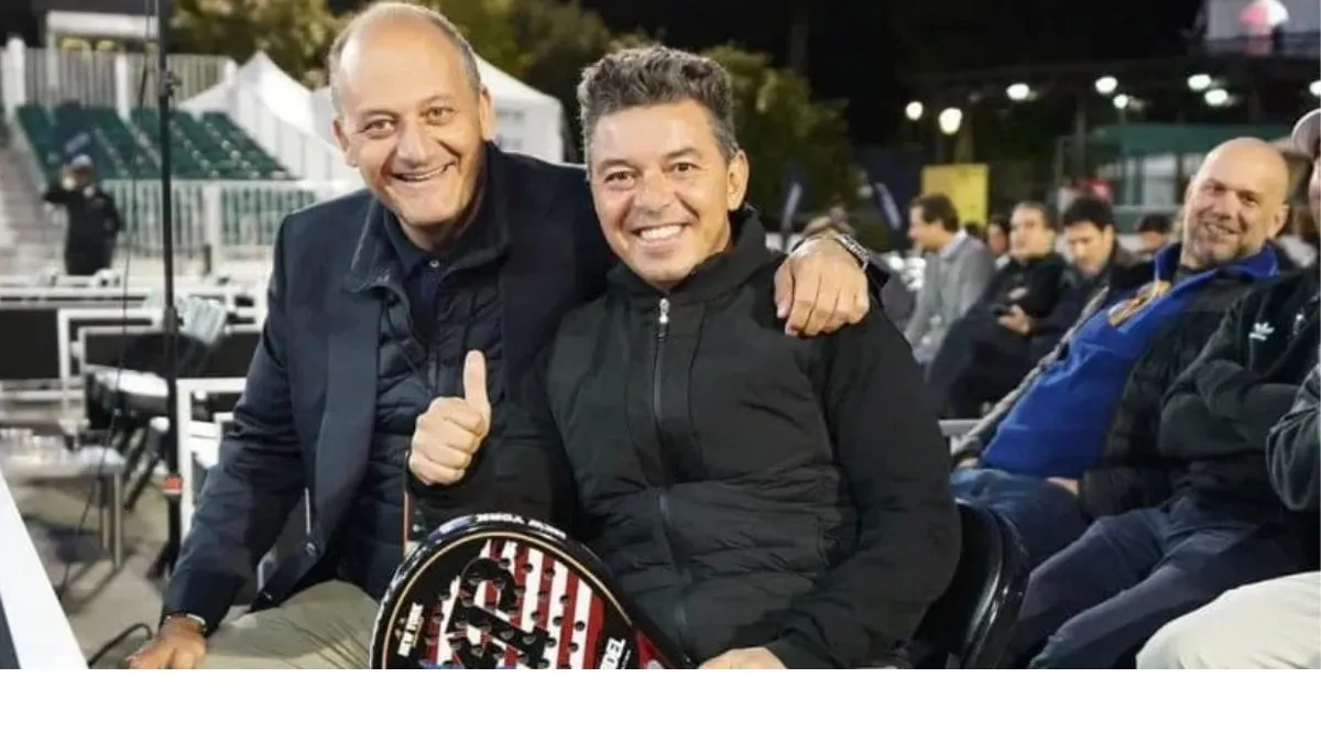 Marcelo Gallardo pádel