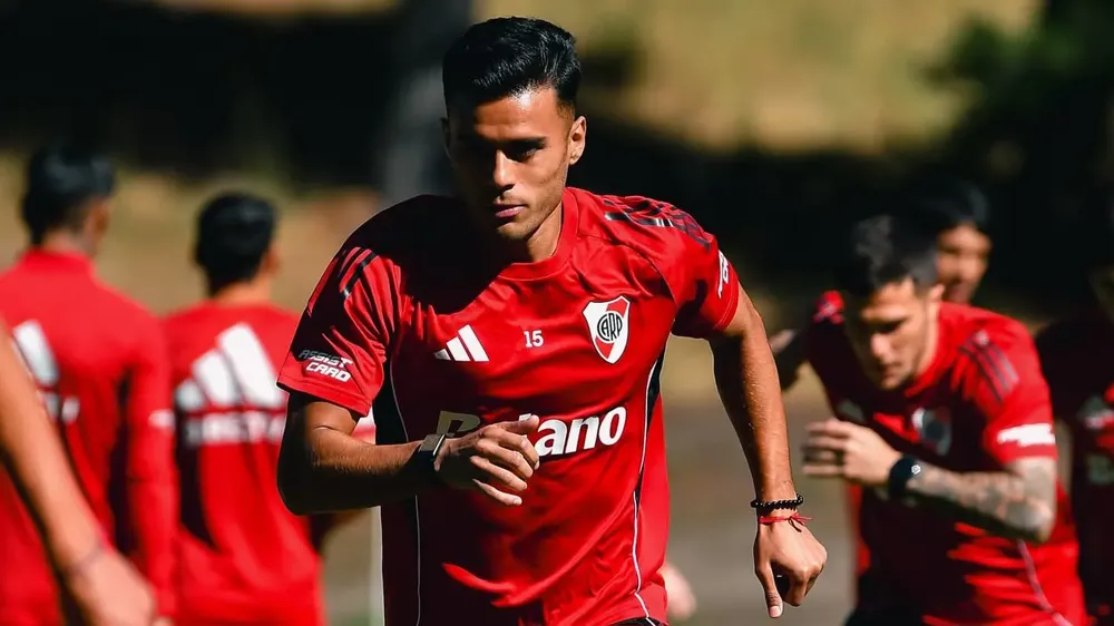 Fausto Vera River entrenamiento (Foto: River Plate)