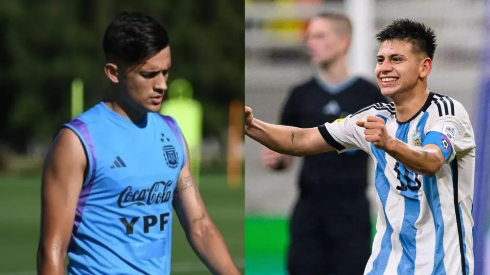 Pablo Solari Claudio Diablito Echeverri selección Argentina