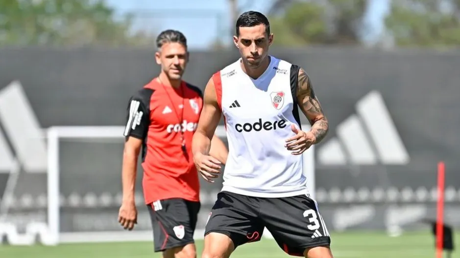 Ramiro Funes Mori entrenamiento River Ezeiza