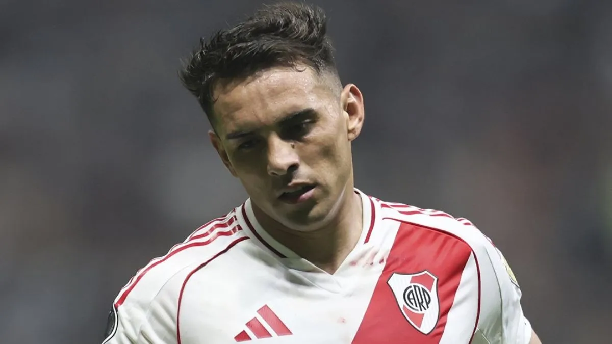 Baja en River Enzo Diaz