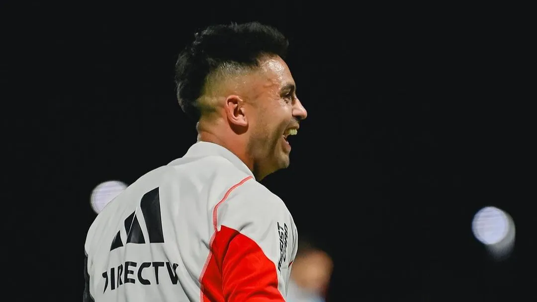 Gonzalo Pity Martínez entrenamiento pretemporada 2024 (Foto: River Plate)