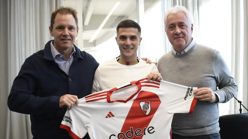 Jorge Brito Matías Patanian Fabricio Bustos River 