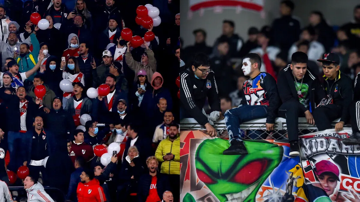 River Colo-Colo Copa Libertadores público visitante (Fotos: Getty)
