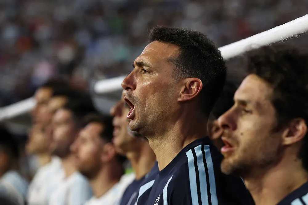 Lionel Scaloni Pablo Aimar Seleccion Argentina