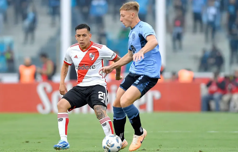 Esequiel Barco River Belgrano Copa Liga 2023 (Foto: Getty Images)