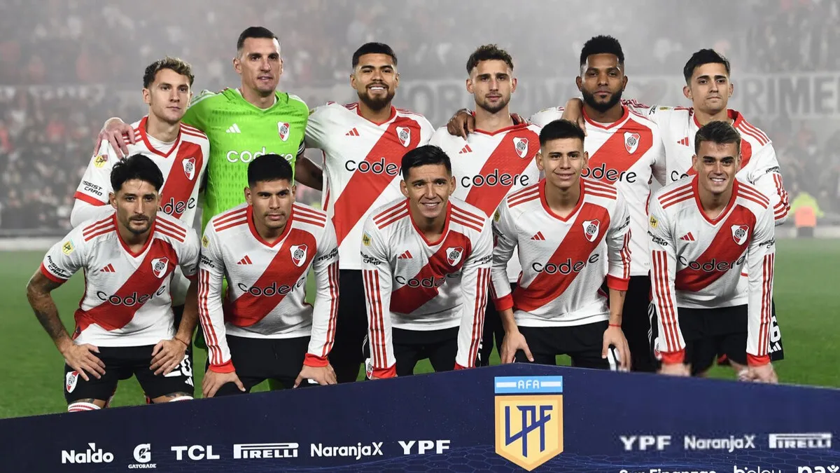 Formación River Tigre 2024 (Foto: Getty)