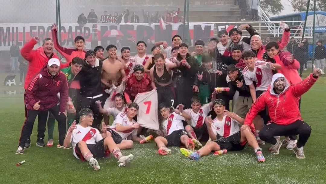 Inferiores River Novena campeón (Foto: River Plate)