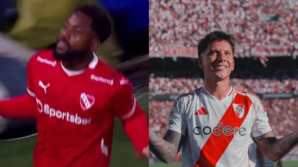 Festejo Driussi Angulo Independiente River Boca Superclásico 