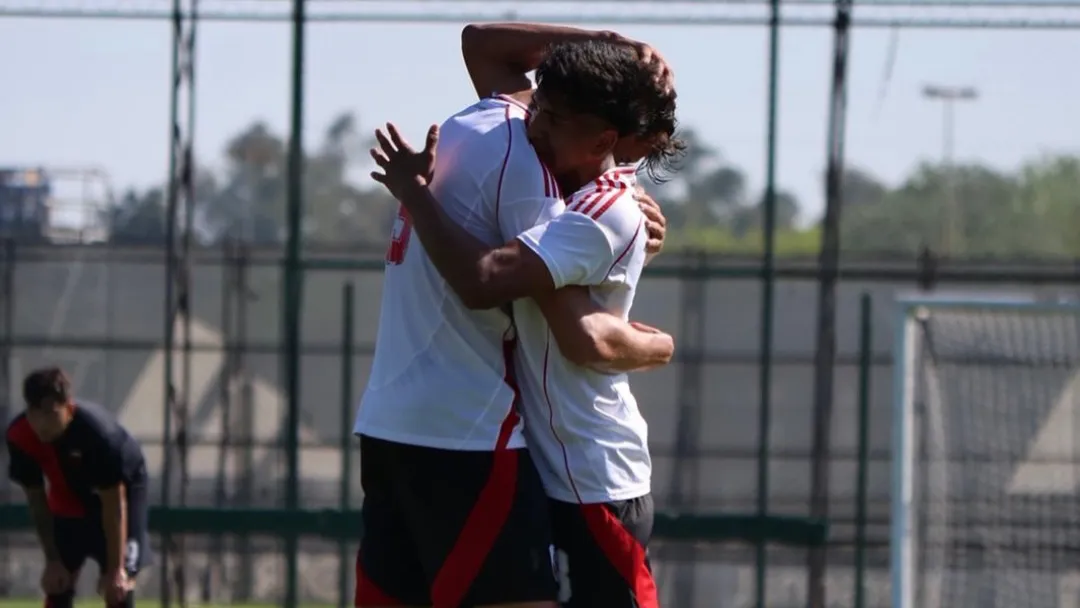 Inferiores River equipo festejo gol (Foto: River Plate)