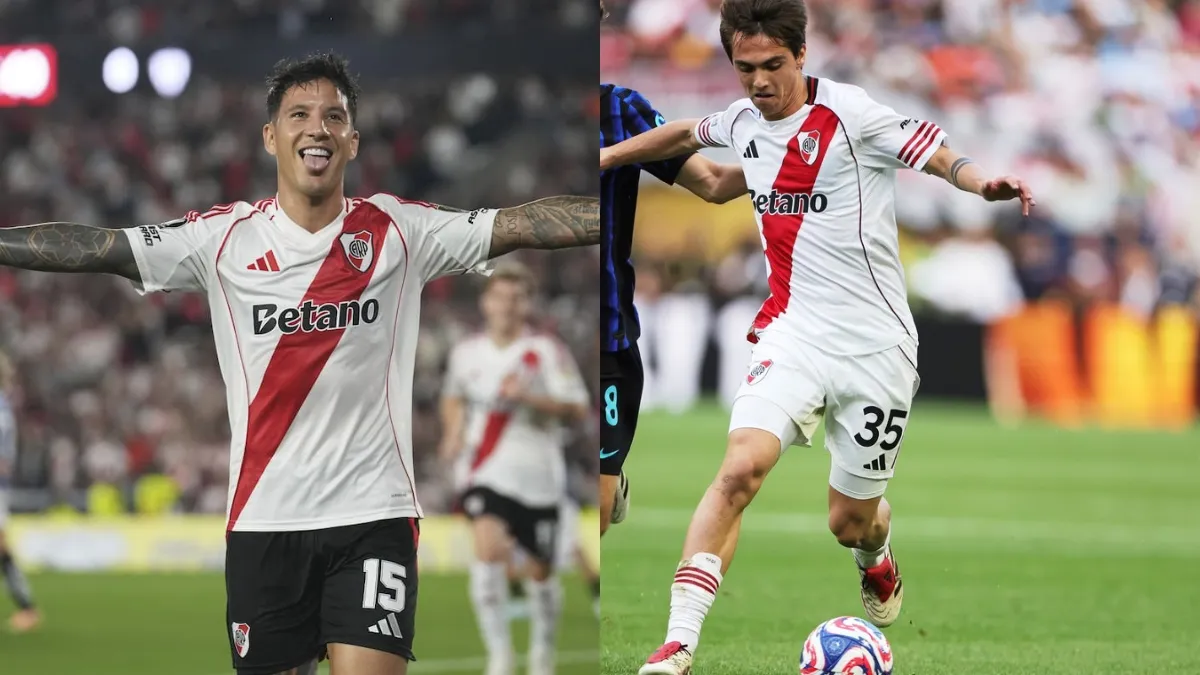 Sebastián Driussi y Giorgio Constantini