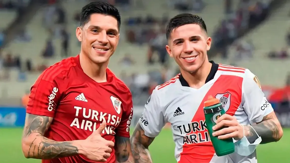 Enzo Pérez Enzo Fernández River (Foto: River Plate)