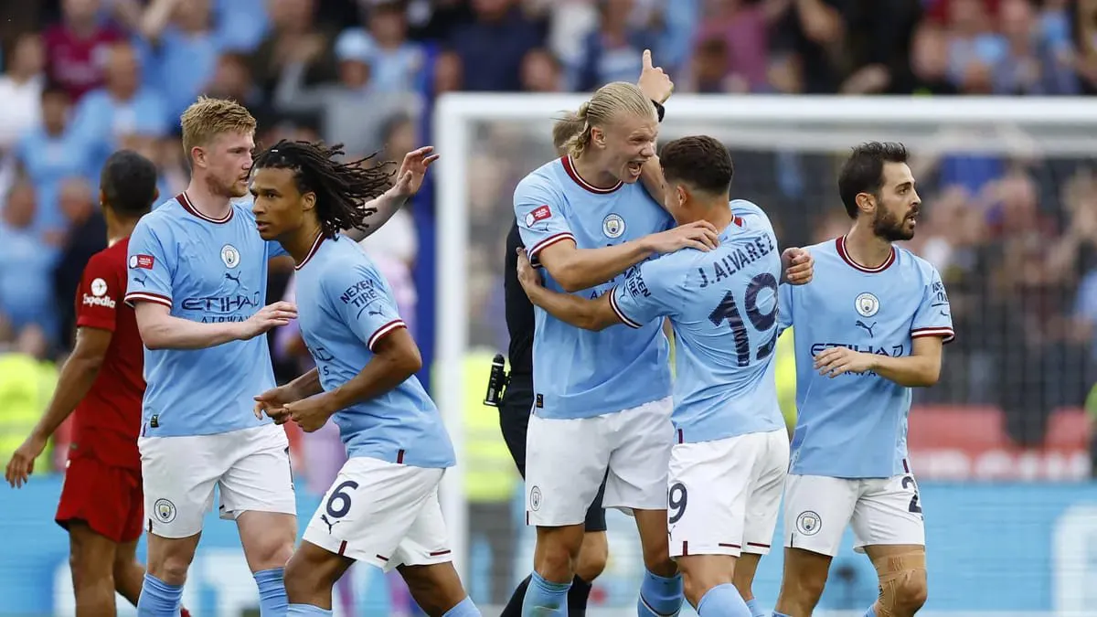 Con un buen ingreso de Julián Álvarez, el City dio vuelta un increíble partido