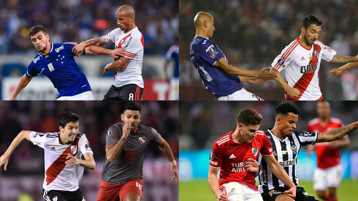 River de Marcelo Gallardo cuartos final Copa Libertadores Cruzeiro Wilsterman Independiente Mineiro (Fotos: Getty)