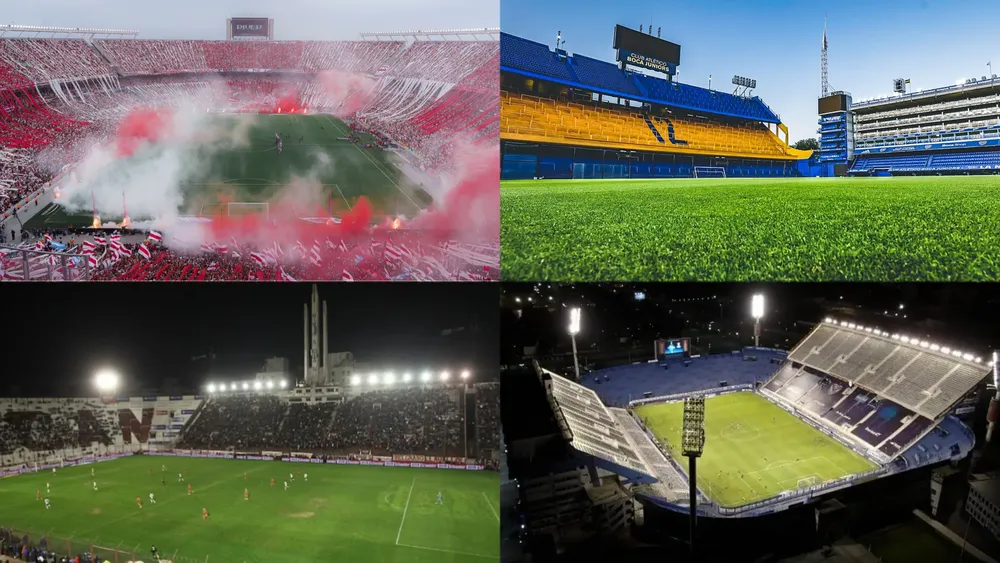 Estadios donde se jugó el Superclásico entre River y Boca