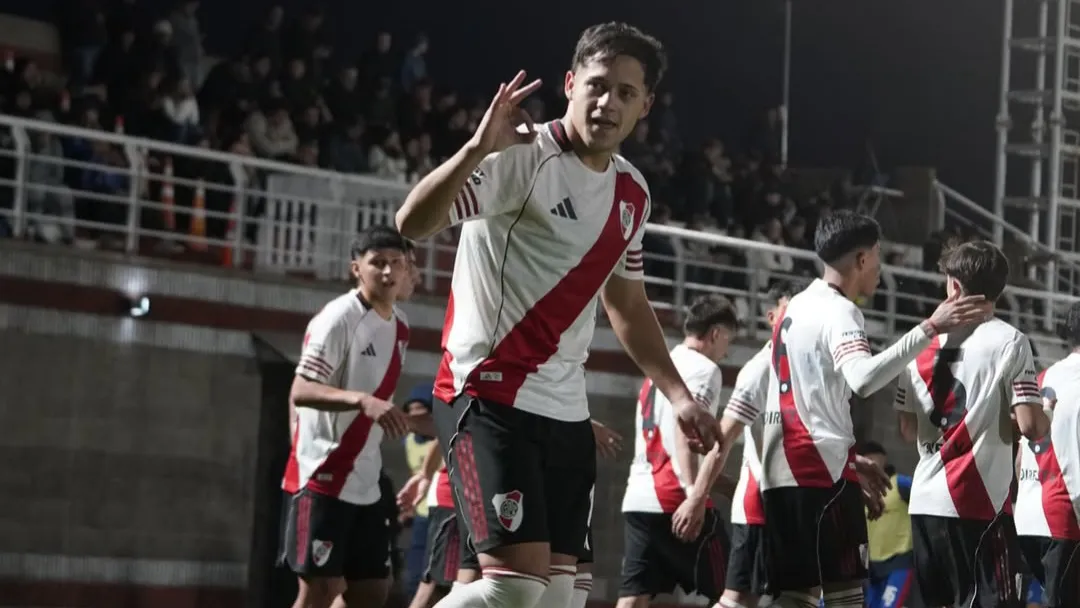 Thiago Acosta Reserva River gol (Foto: River Plate)