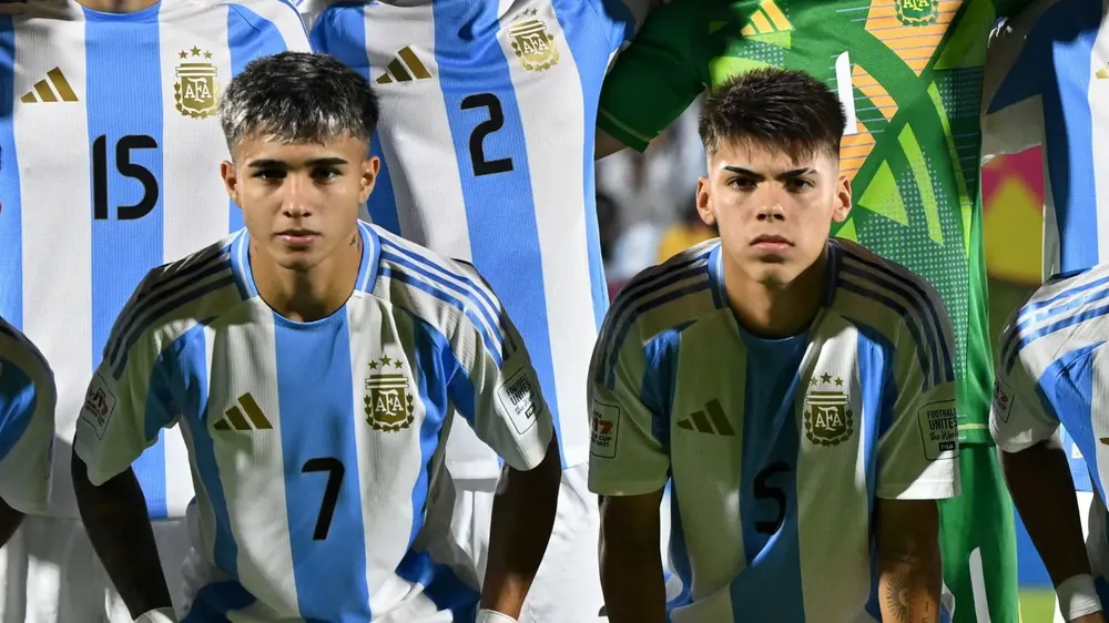 Santiago Espíndola Felipe Esquivel selección Argentina Sub 17 (Foto: Selección Argentina)