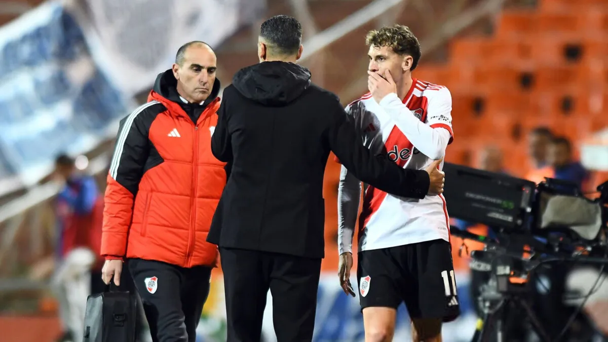 Facundo Colidio lesión River Godoy Cruz 2024