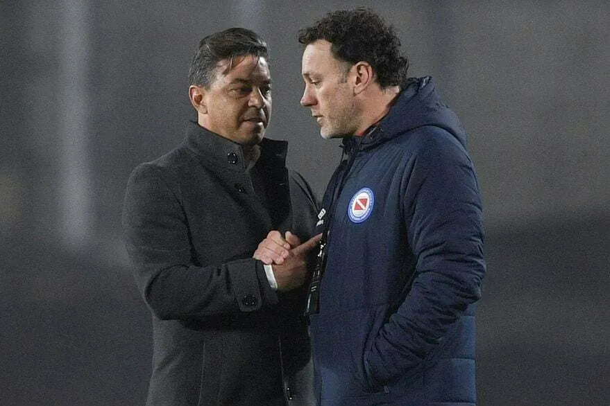 El cruce entre Gallardo y Milito