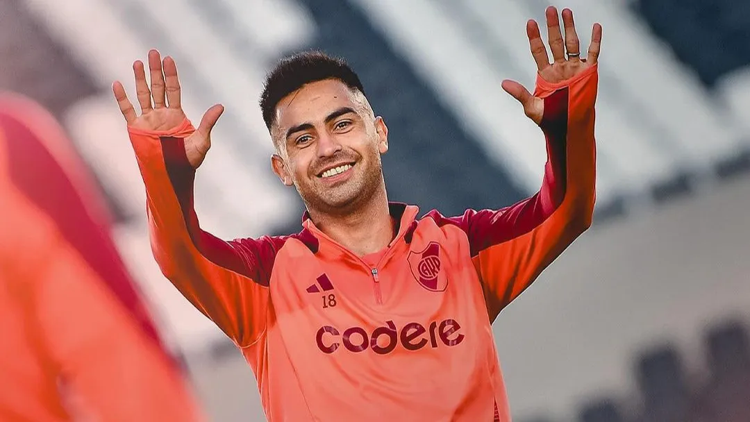 Gonzalo Pity Martínez entrenamiento River Monumental (Foto: River Plate)