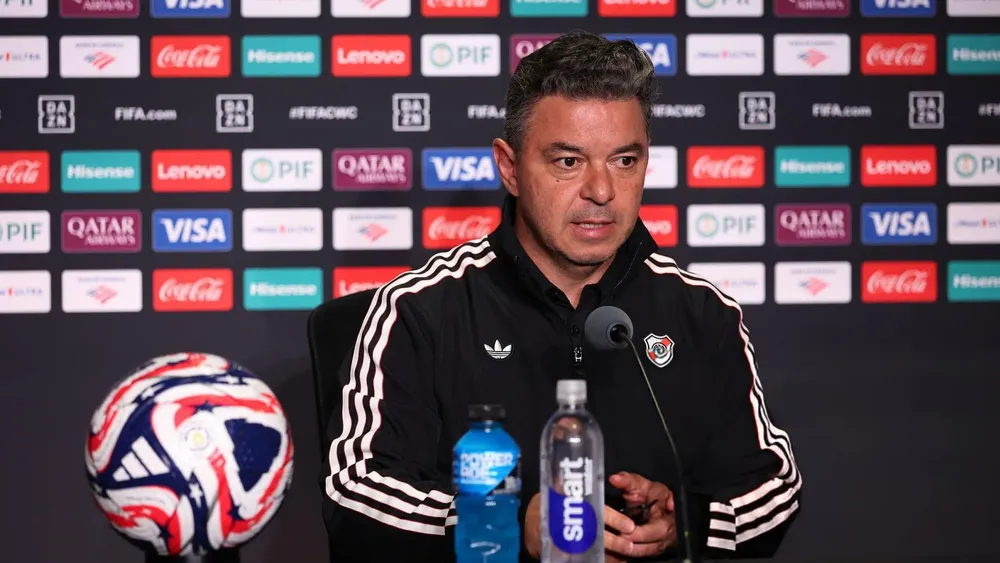 Marcelo Gallardo River entrenador conferencia (Foto: Getty Images)