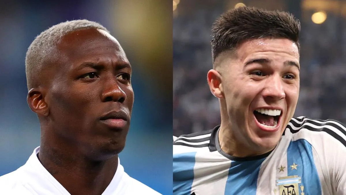 Enzo Fernandez Luis Advincula (Foto Getty)
